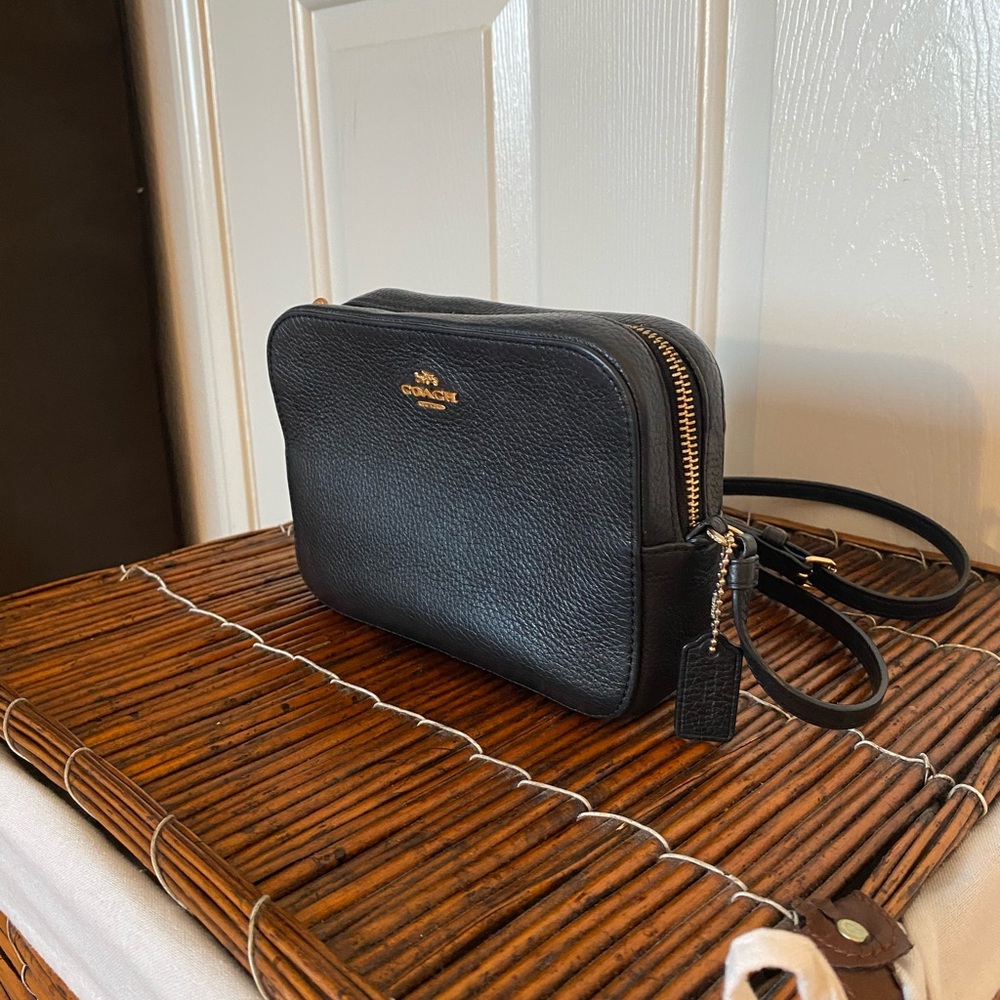 Coach Black Leather Women’s Crossbody Bag